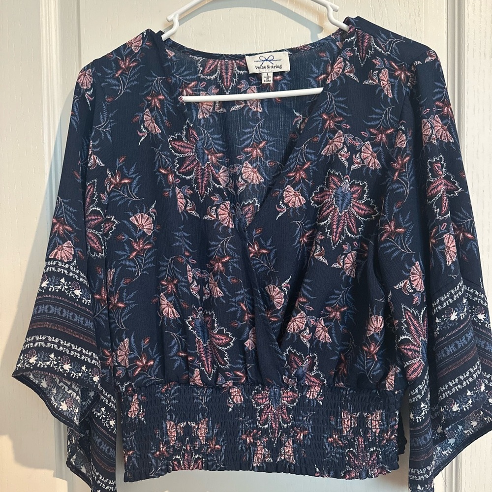 Women's Floral Crop Top